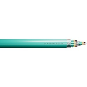 Superior Essex 43144NG01 Fiber Optic Cable, 144-BI OM3 OFNR TB