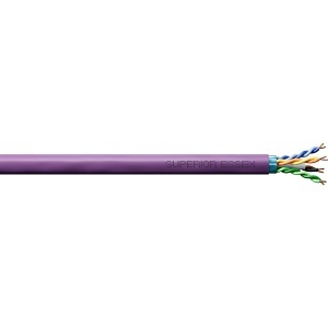 Superior Essex 6B-246-7A 4X23 10G Ethernet Cable, 6A CMR, Polyurethane, 1KRB