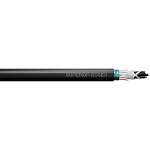 Superior Essex 120242D01 Fiber Optic Cable, 24-ZWP SJSA LT DRI-LITE D/F