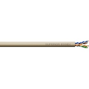 Superior Essex 51-240-11 1000' Pop BoxCopper CAT5e Cable, 24/4, CMX Outdoor CMR BE