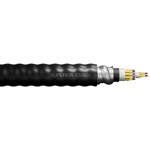 Superior Essex L3144KW01 Fiber Optic Cable, 144-SMA1 OFCR TBIOWBSR