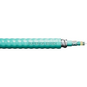 Superior Essex L4024P401 Fiber Optic Cable, 24-BI10G550 OFCP TB AIJ