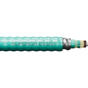 Superior Essex L4144PP01 Fiber Optic Cable, 144-Bundle OM4, Plenum-Rated, Low Smoke Zero Halogen (LSZH)