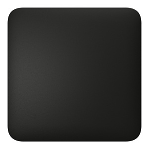 AJAX 101862.143.BL3 1-Gang Touch SideButton for 1-Gang Light Switch (120), Black