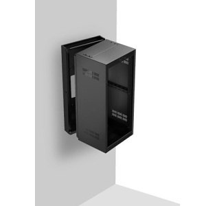 AtlasIED WMA24-23 24U RMS High Strength Wall Cabinet with Adjustable Rails, 23.5" Deep