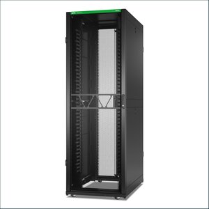 APC AR3347B2 48U NetShelter SX Networking Enclosure with Sides, Black