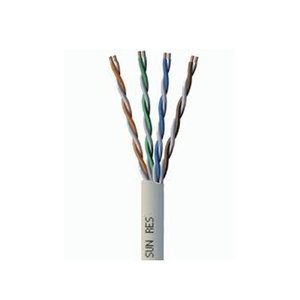 Paige 7W1402ST2B1 GameChanger CAT6 UTP 14/2C Cable Riser CMR 1000', White