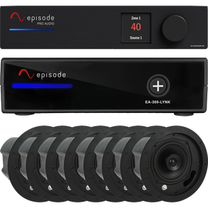 Episode EA-COM-EBMS-BND-SM Business Music Solution Commercial Audio Bundle, Small, Black
