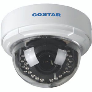 IDIS CDT4H12IFW 4MP TVI Dome Camera,  2.8-12mm Remote Focus and Zoom lens, 28 IR LEDs, 98' Range, True Day / Night, 12VDC or 24VAC