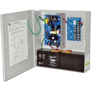 Altronix AL300ULPD8CB Power Supply Charger, 8 PTC Class 2 Outputs, 12/24VDC at 2.5A, 115VAC, BC300 Enclosure