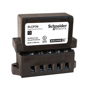 Schneider Electric SLCP-36 Surge Protective Module with Base, Surelogic, 250A, 36VDC, 1A Operating Current, Open Style