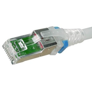 Siemon ZM6A-05-09 CAT6A RJ45 UTP Copper Patch Cable, T568A/B, Orange Jacket