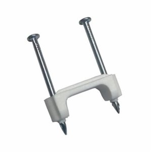 IDEAL BPS3-JRL 3/4″ Plastic Insulated Cable Staple, 200-Pack, White