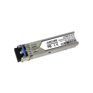 AurCore AOM01S-K10 SFP LR Optical Transceiver, Single-Mode Module, 1.25G, 1310nm,LC, 10km