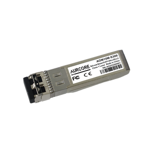 AurCore AOM10M-S300 SR Optical Transceiver, Multi-Mode Module, 10G, SFP+, 850nm, LC, 300m