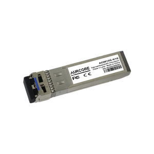 AurCore AOM10S-K10 LR Optical Transceiver, Single-Mode Module, 10G, SFP+, 1310nm, LC, 10km