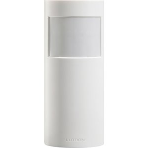 Lutron LRF2-OKLB-P-WH Radio Powr Savr Wireless Occupancy / Vacancy Sensor, Corner-Mount, 434MHz, White