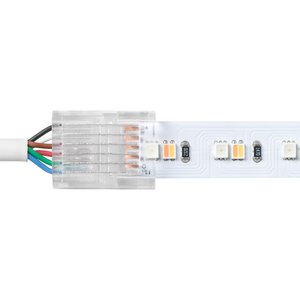 Lutron LU-CK1-6W 6-Pin Wire / Tape Connectors for Lumaris RGB + Tunable White LED Tape Light, Wireless Clear Connect Type X
