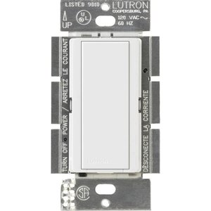 Lutron MA-AS-WH Maestro Companion Dimmer Switch, Multi-Location Dimmer for Maestro Dimmers / Timers / Sensors, Not For Stand-Alone Use, White