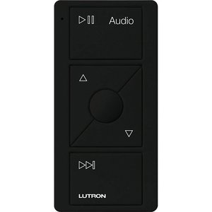 Lutron PJ2-3BRL-GBL-A02 Pico Smart Remote for Audio, Works with Sonos, with Audio Icons, Black
