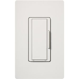 Lutron RD-RD-SW Maestro Companion Dimmer Switch for RA3 / RA2 Select, Multi-Location Remote Dimmer, 120V, Not For Stand-Alone Use, Snow White