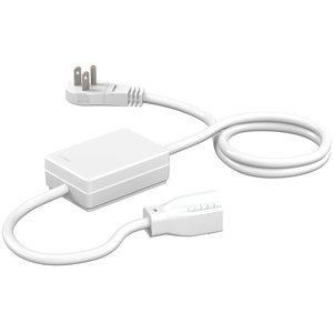 Lutron RR-15APS-1-SW RF Plug-In Appliance Module, Works with RA2 Select / RA3 Systems, 15A Lighting, 1 / 2HP Motor, On / Off Switching, 120V, Snow White