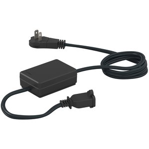 Lutron RR-15APS-1-MN RF Plug-In Appliance Module, Works with RA2 Select / RA3 Systems, 15A Lighting, 1 / 2HP Motor, On / Off Switching, 120V, Midnight