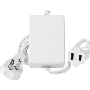 Lutron RR-3PD-1-SW RF Plug-In Dimming Module, Works with RA2 Select / RA3 Systems, 300 with 300VA, 120V, Snow White