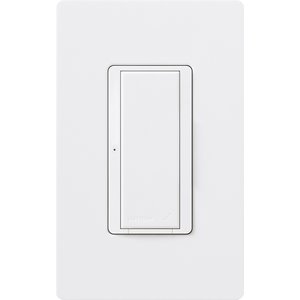 Lutron RRD-8ANS-WH Maestro RF Switch, Works with RA2Select / RA3, 8A Light / 5.8A Motor, Single Pole / Multi-Location, Neutral Required, 120V, White
