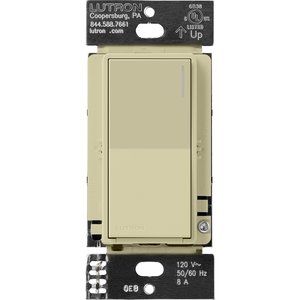 Lutron RRST-RS-SA Sunnata RF Companion Switch for RA3 Systems, Multi-Location Remote Switch, Not for Stand-Alone Use, 120V, Sage