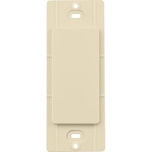 Lutron SC-BI-SD Blank Insert for Claro Wall Plates, Fits Decorator-Style Openings, Sand