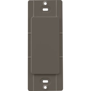 Lutron SC-BI-TF Blank Insert for Claro Wall Plates, Fits Decorator-Style Openings, Truffle