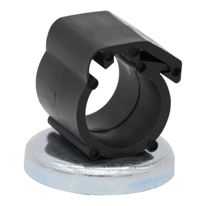 MagDaddy 62450-100 1/2″ Magnetic Cable Clamp, UL Listed 15 lb, Black, 100-Pack