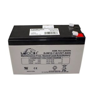 LiftMaster K74-35388-1 Sealed Lead Acid Battery Replacement Kit, 12V 7Ah