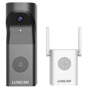 G.S.D DBW5MP-B-64G 5MP, WiFi Battery Video Doorbell AI, Weather Resistant