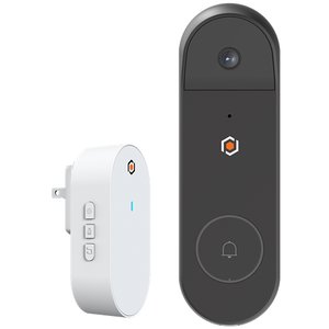 G.S.D DBW5MP-POE-64G 5MP, WiFi PoE Video Doorbell AI, Weather Resistant