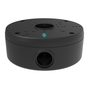 G.S.D EB3BASE3-B Junction Box for Dome & Turret Cameras, Weather Resistant, Black