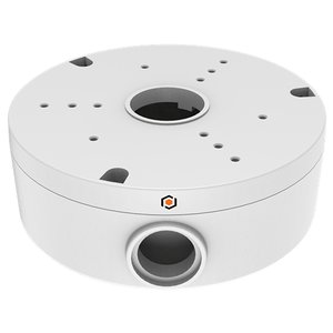 G.S.D EB3BASE6 Junction Box for Panoramic Turret Cameras, Weather Resistant, White