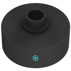 G.S.D EB3BASE6-G-B Pendant Box for Panoramic Turret Cameras, Weather Resistant, Black