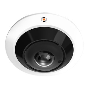 G.S.D FE360IP12MP-AI 12MP IP Fisheye Speciality Camera, 2.0mm Lens, IR Up to 10M, Built in mic, AI, IP66, Weatherproof, White