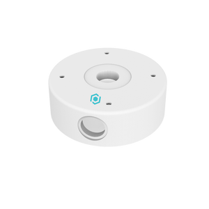 G.S.D FEBASE Junction Box for Fisheye Cameras, Weather Resistant, White