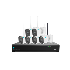 G.S.D KITWLHL4K-08 Wireless, 8MP. 6-Camera Security Kit. 2TB