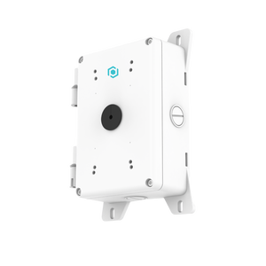 G.S.D PTZBASE1 Junction Box for WMB6 & WMB8 Wall Mount Brackets, Weather Resistant, White