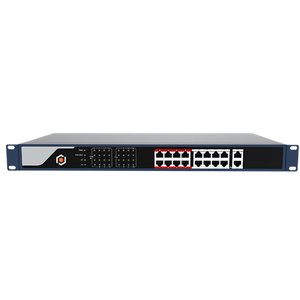 G.S.D SWC18POE-MAN 16-Port, 2 Uplink Managed Gigabit, PoE Switch, 230W