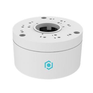 G.S.D TEBBASE1 Junction Box for Eyeball Cameras, Weather Resistant, White