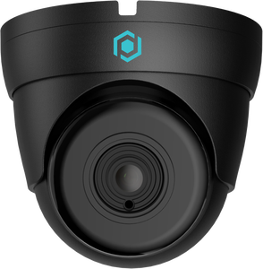 G.S.D TEBF28AIO-5MP-B 5MP HD Analog Eyeball Camera, 2.8mm Lens, IR Up to 20M, Built-in Mic, IP66, Weatherproof, Black