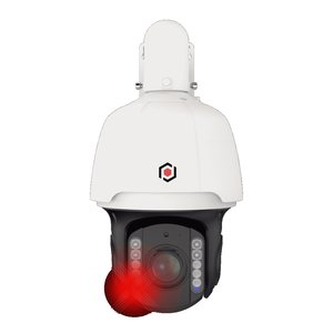 G.S.D XPTZ37XIP8MP-AI-N 8MP IP PTZ Pro Class X Series Camera, 5.5-202mm Lens, IR Up to 200M, Deterrence Lights and Siren, AI, IP67, White