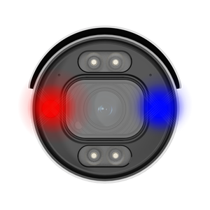 G.S.D XSB8ZA2812IP4MP-AI+ 4MP IP Bullet Spectral Camera, 2.8-12mm Motorized Lens, IR Up to 45M, Deterrence Lights and Siren, AI+, IP67, White