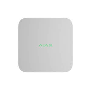 AJAX 127058.122.WH NVR DC for 16-Channel, Powered by a Low-Voltage Power Supply, White