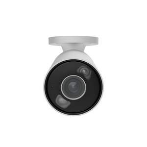 AJAX 126259.217.WH1 BulletCam HL 8MP Wired AI-Powered Security IP Camera, 85° Viewing Angle, 4mm Fixed Lens, White